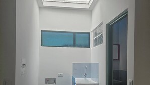 Departamento, 1 habitación, balcón, vista a la ciudad | Baño