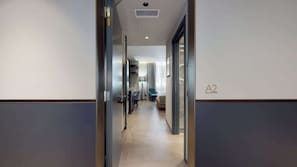 Free minibar, in-room safe, desk, laptop workspace