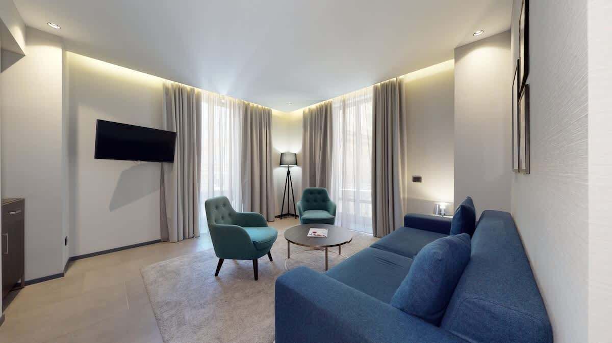 42-inch Smart TV with cable channels