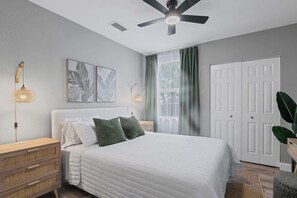 1 bedroom, iron/ironing board, free WiFi, bed sheets