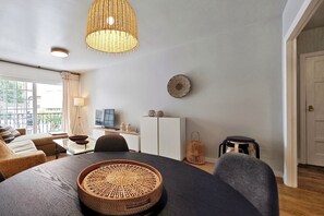 Living area - Desconectaengalicia Arenal 150m beach Baltar (Portonovo)