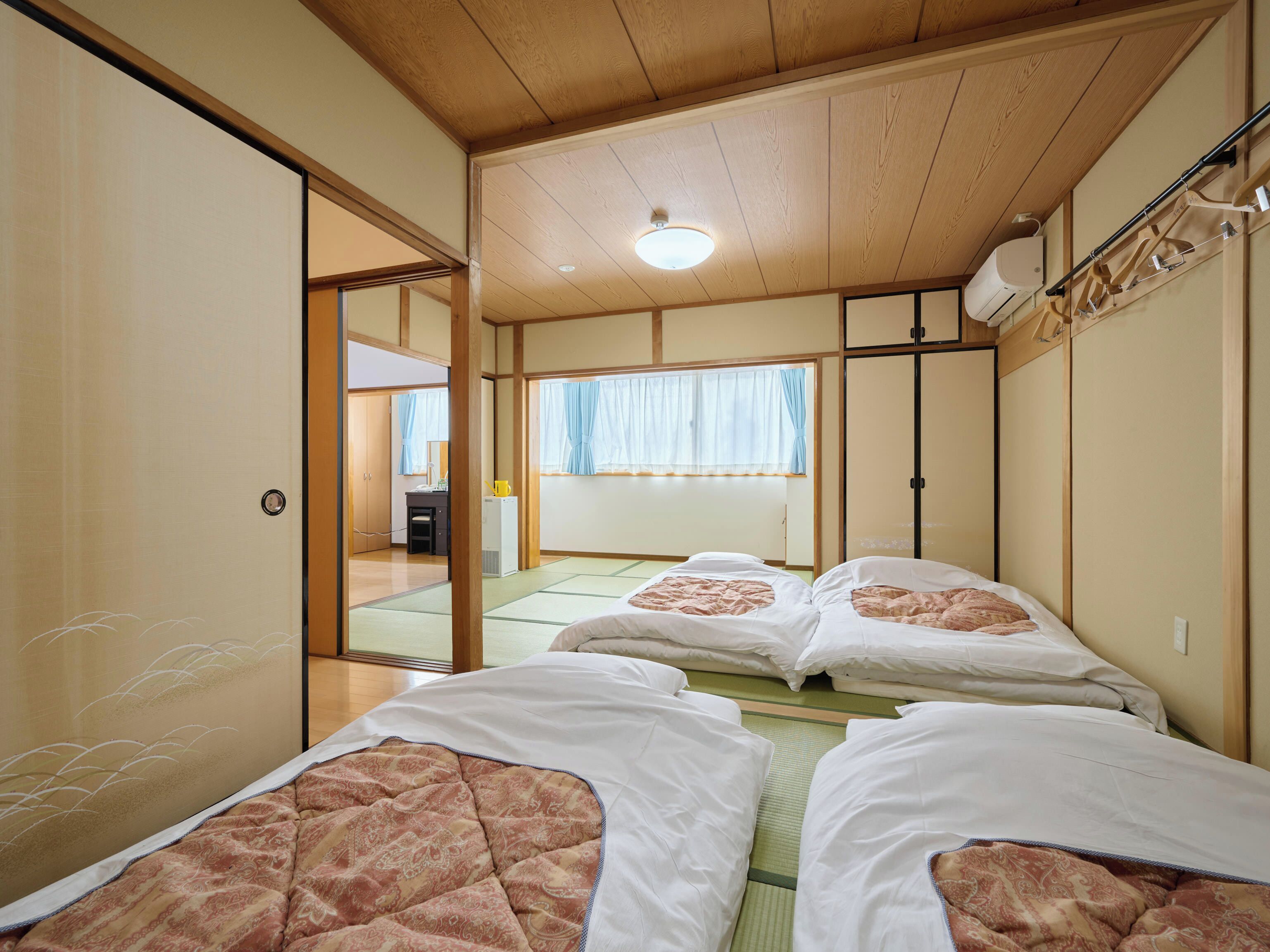 Japanese-Western Room S | Desk, laptop workspace, free WiFi, bed sheets