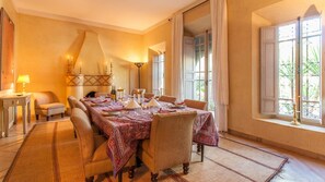 Dining - My Rental Homes - Villa Amiral with priate pool and large garden (Marrakesh)