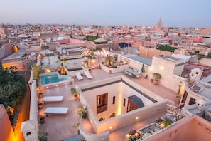 Pool - My Rental Homes - Riad Ikram with roof terrace and pool (Marrakesh)
