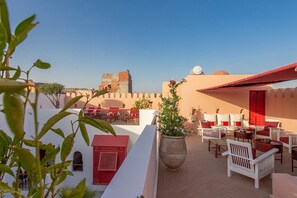 Terrace/patio - My Rental Homes | Dar Splendid with  private pool and roof terrace (Marrakesh)