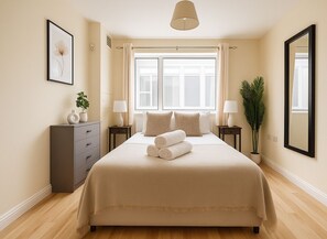 Apartment | Iron/ironing board, free WiFi - Modern 2-Bed flat Heart of Wembley (Wembley)