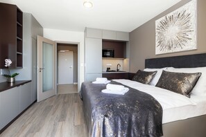 Classic Double Room, 1 Bedroom, Courtyard View | Laptop workspace, blackout drapes, free WiFi