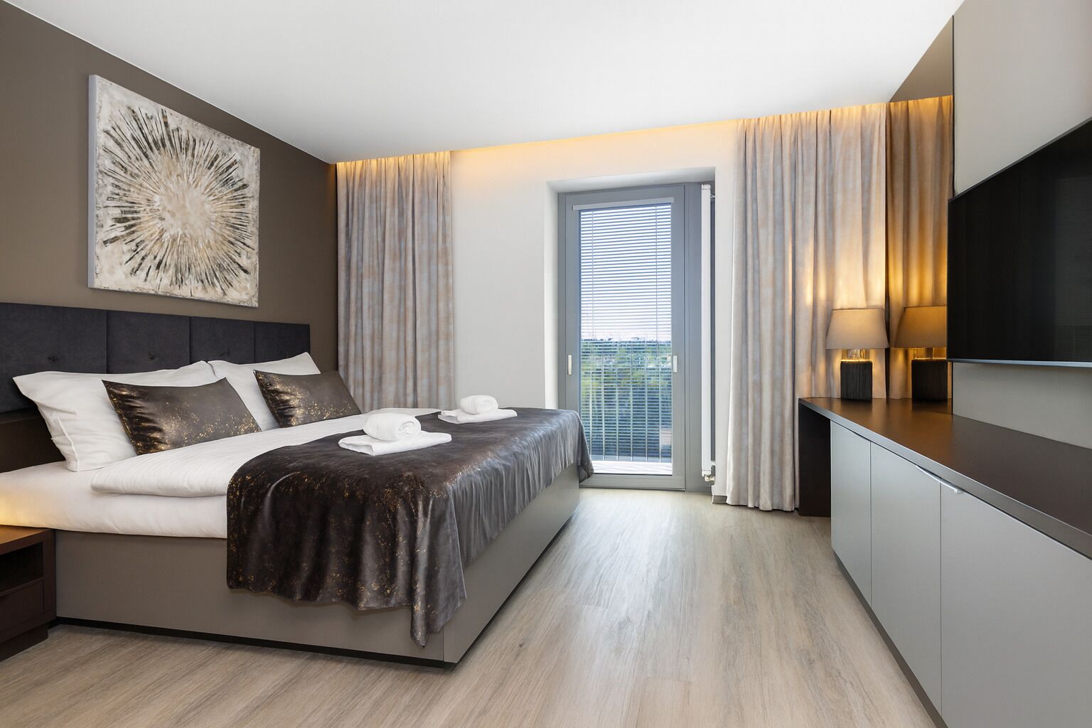 Classic Double Room, 1 Bedroom, Courtyard View | Laptop workspace, blackout curtains, free WiFi, bed sheets