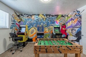 Games room - Hot Tub & Pickleball | Packed with Entertainment | Near BYU (Orem)