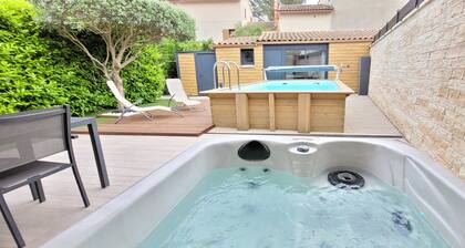 Piscine, jacuzzi, jardin privé. Avignon, L'isle-sur-sorgues, Luberon, Provence