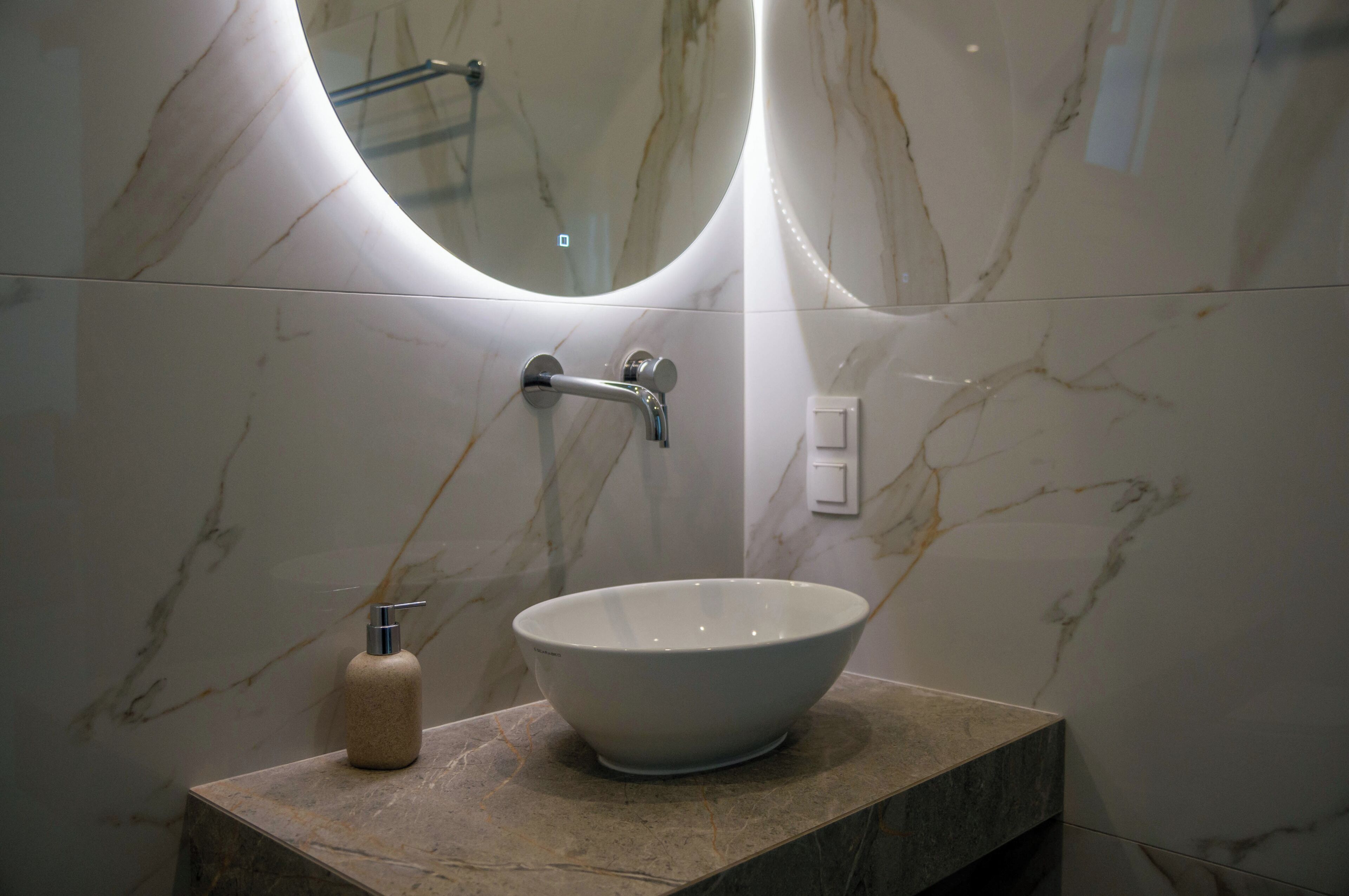 Superior Suite, Balcony, Sea View | Bathroom | Shower, hair dryer, slippers, towels