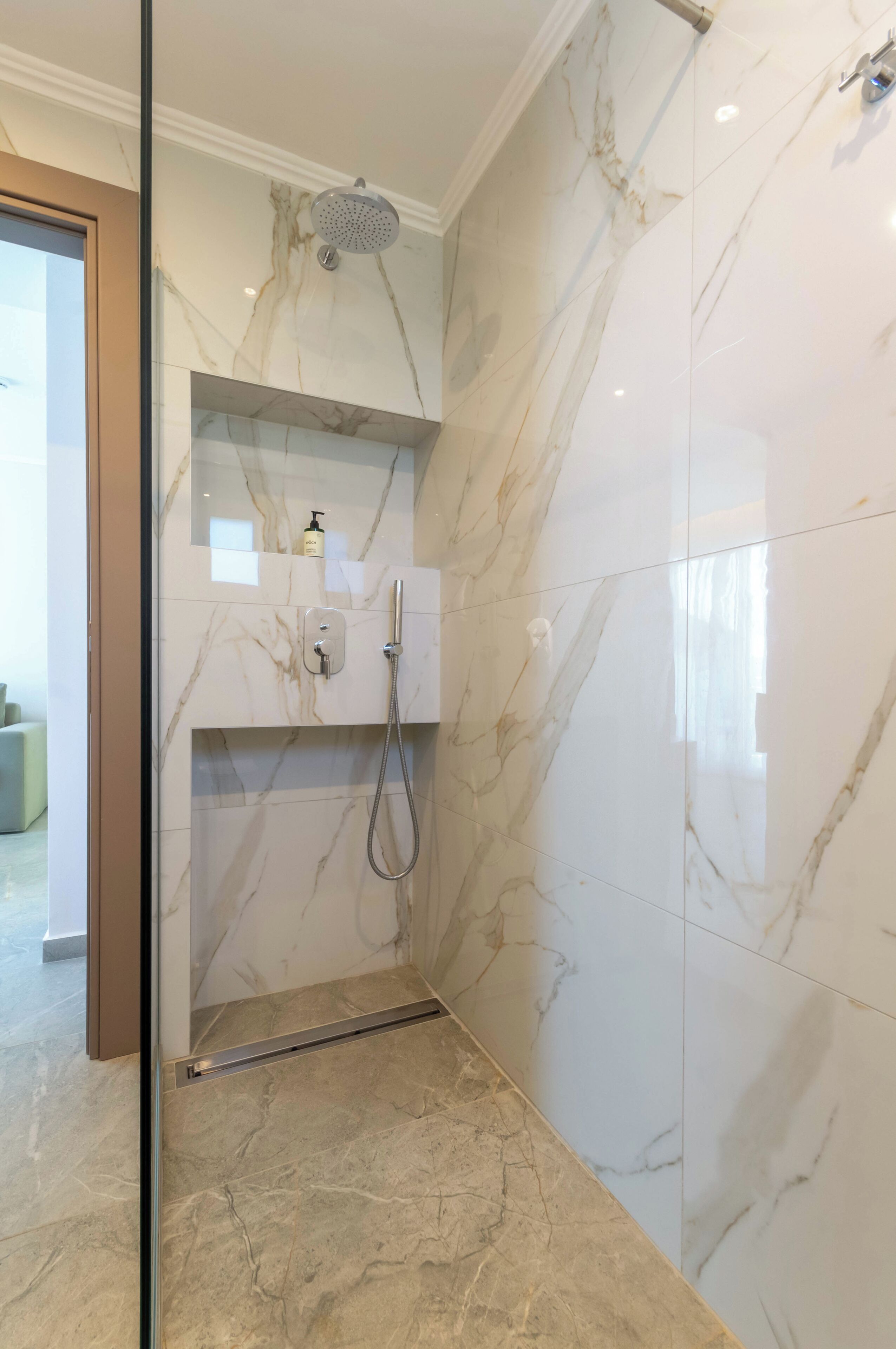 Superior-Suite, Balkon, Meerblick | Badezimmer