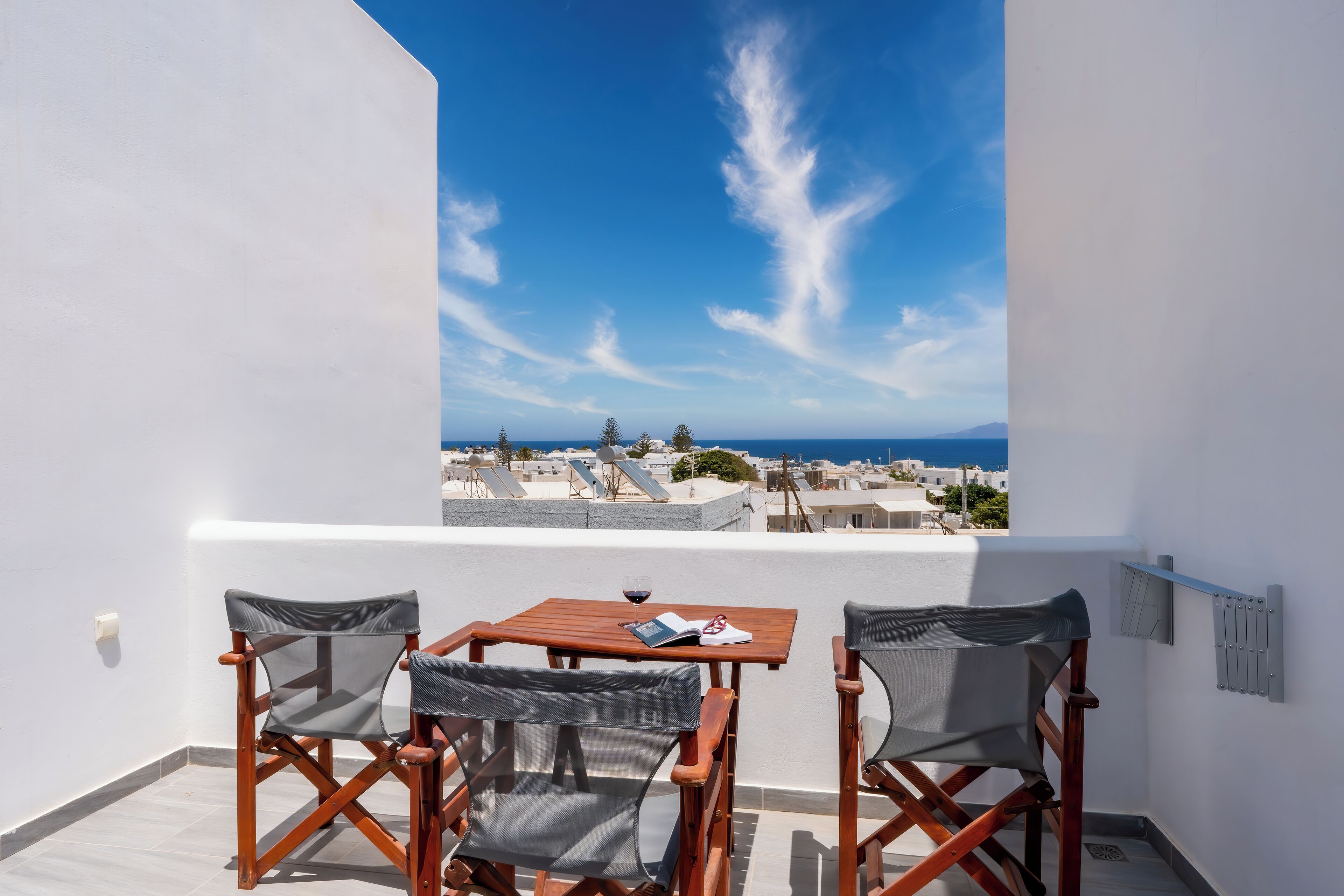 舒適公寓 | 露台/庭院