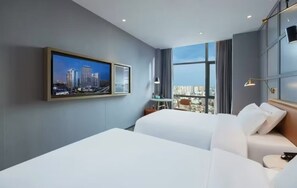 Standard Double or Twin Room | Blackout drapes, free WiFi - Yifeng hotel (Nanchang)
