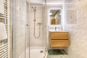 Chalet Deluxe, vista a la montaña | Baño | Papel de baño 