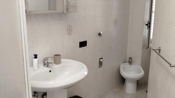 Hårtørrer, bidet, håndklæder, Sæbe