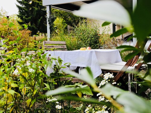 Spacious 200 sqm apartment in villa with garden and WiFi in wonderful Dresden