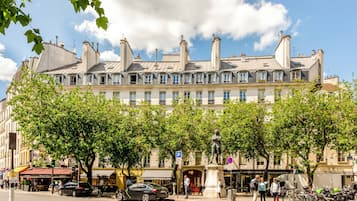 Façade de l’hébergement