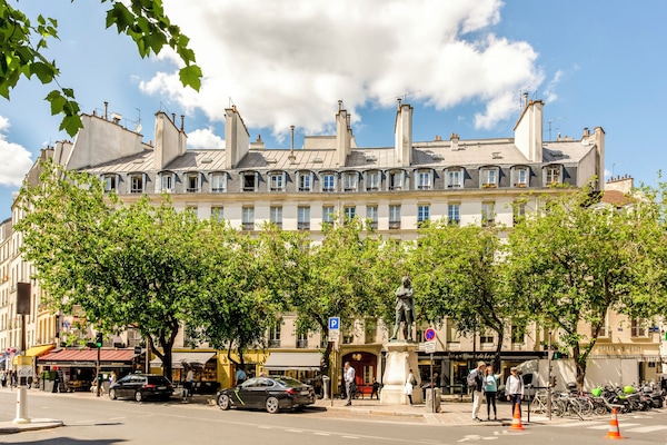 Façade de l’hébergement