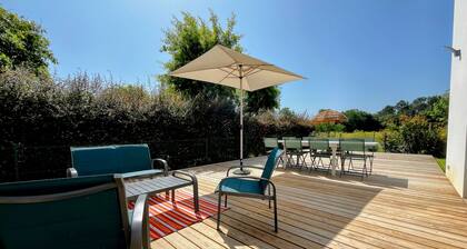 Air-conditioned villa 8 pers, 4 bedrooms, 3 bathrooms