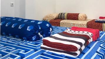 Deluxe Triple Room | Desk, laptop workspace