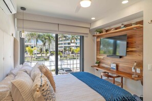 3 bedrooms, desk, iron/ironing board, free WiFi - Designer 3BR Oasis w/ Rooftop, Garden & Beach Access in Gated Nuevo Vallarta Community (Nuevo Vallarta)