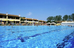 Pool - Apartments nestled in the pine forest of Rosolina Mare, just a few steps from the sea. (Veneto)