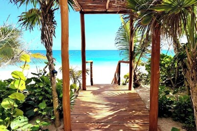 Luxury 5-BR Beachfront Home in Tulum Casa Sofia