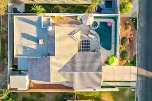 Exterior - Desert Escape 4BR Retreat w/ Private Pool, Spa & Game Room (Bermuda Dunes)