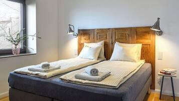 Comfort Apartment, Balcony, Garden View | In-room safe, desk, laptop workspace, iron/ironing board