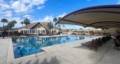 Best value simple courtside beach villa 2 pools