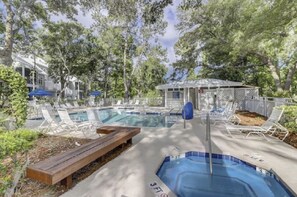 Beheizter Pool