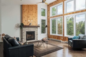 تلفزيون، مدفأة، ألعاب فيديو، مكتب