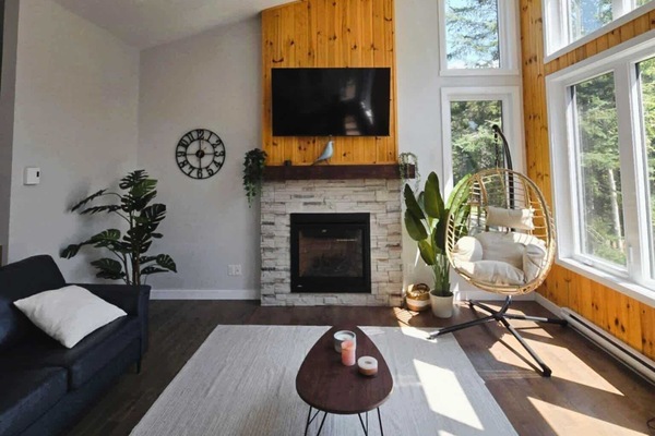 Curl up by the fire on chilly evenings