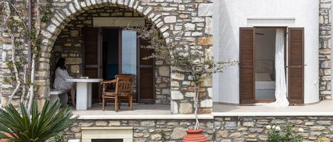Superior Villa, Sea View | Terrace/patio