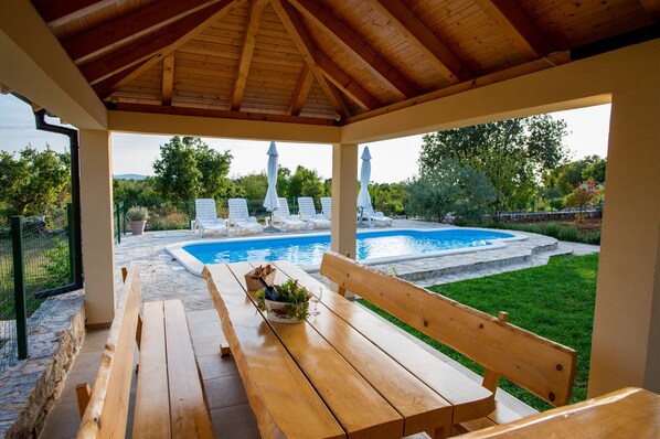 Piscine chauffée
