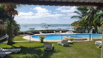 Pemandangan dari properti