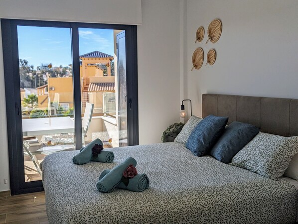 2 habitaciones, wifi gratis y ropa de cama 