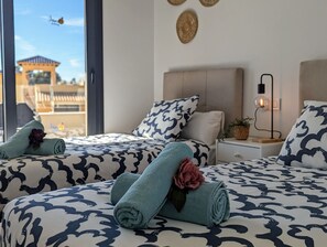 2 Schlafzimmer, kostenloses WLAN, Bettwäsche