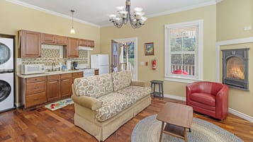 TV connectée, cheminée