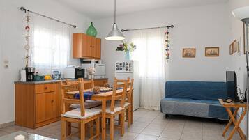 Familienapartment, Meerblick | Eigene Küche