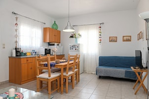 Apartamento familiar, vistas al mar | Cocina privada