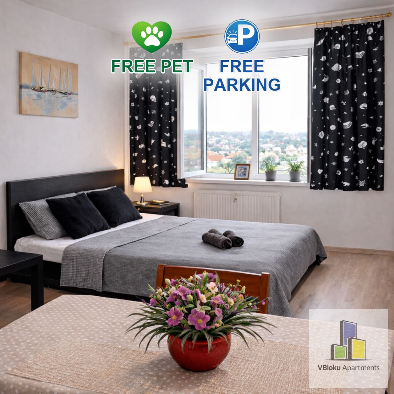 Standard Apartment | Living room