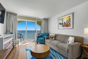 TV, DVD player, stereo