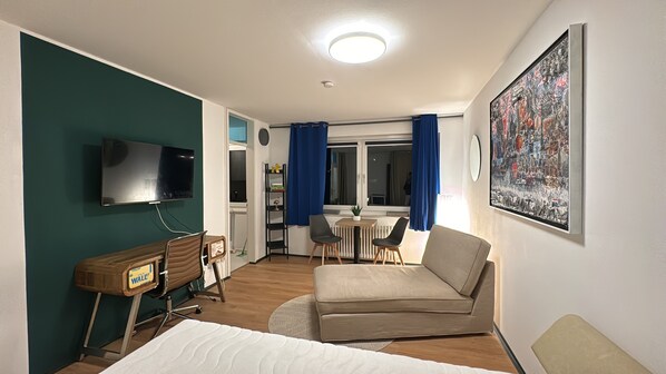 1 Schlafzimmer, Bügeleisen/Bügelbrett, WLAN, Bettwäsche