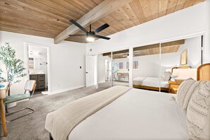 4 habitaciones, escritorio, tabla de planchar con plancha y wifi 