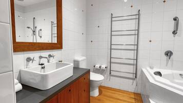 Shower, towels