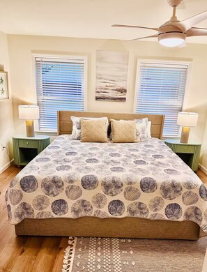 4 soverom, strykejern/-brett, wi-fi og sengetøy