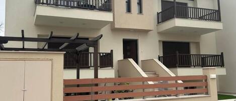 Majoituspaikan julkisivu