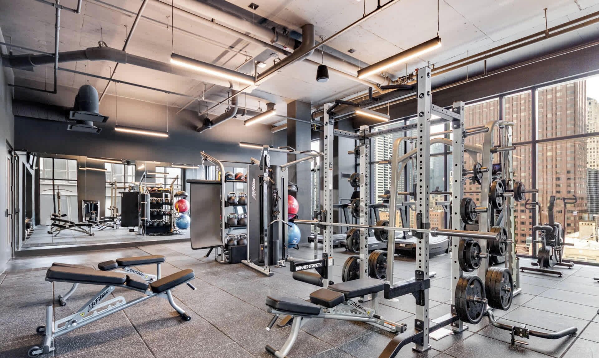 Fitnessbereich